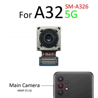 Câmera traseira para samsung galaxy a32 5g SM-A326B SM-A326U SM-A326W  módulos de câmera traseira câmera grande - AliExpress
