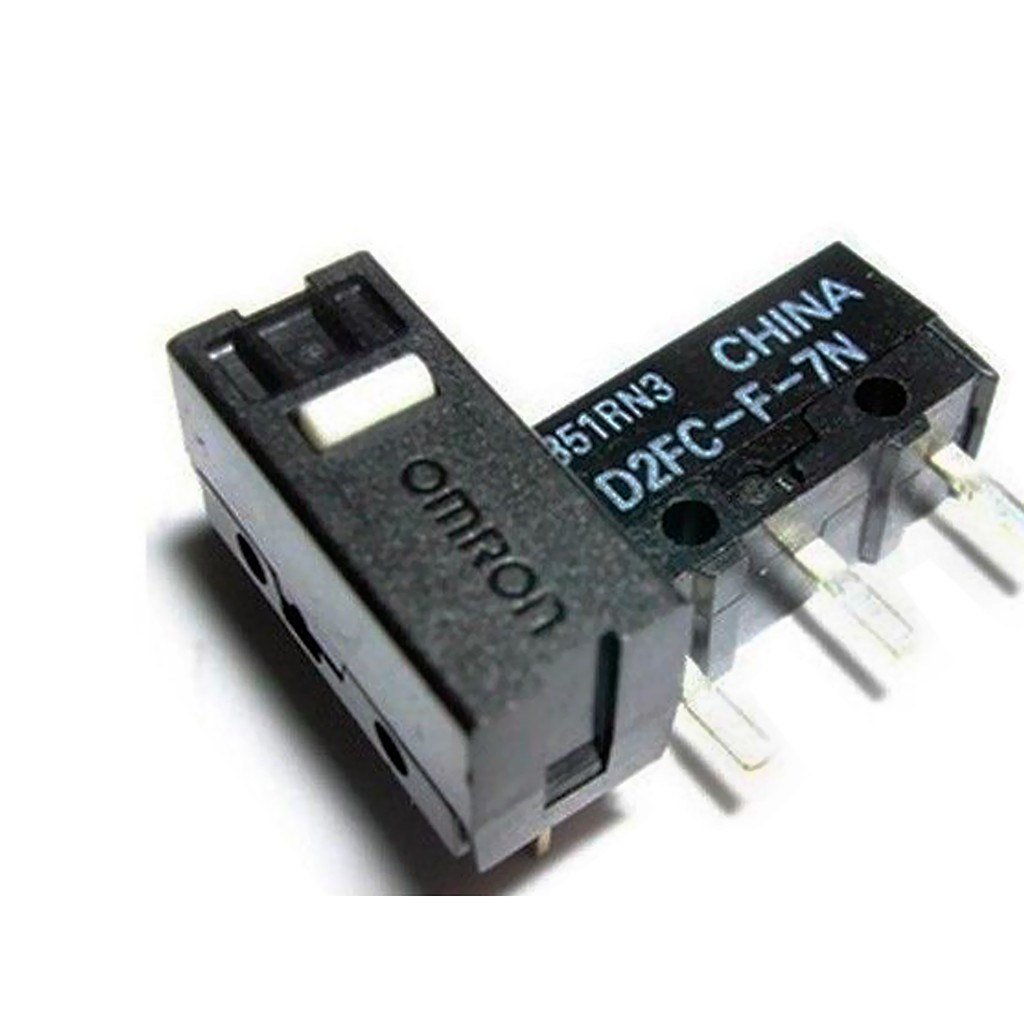 2 Pz Nuovo Mouse Micro Swch D2FC-F-7N(10M)(OF) Pulsante Adatto Per 20M 50M Steelseries Sensei310 Logech G102 GPRO G302 Mouse - Foto 5