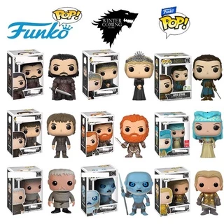 Funko Pop Game Games Rochas Drogon 16 Noite Rei 44 Jon Neve 07 Daenerys Targaryen 24