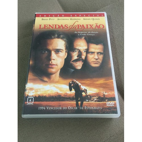 Dvd Lendas Da Paixão- Edição Especial, Com Brad Pitt