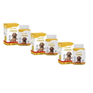 Combo 3un Condrix Dog Tabs 600mg (36g) - Organnact Com 60 Comp