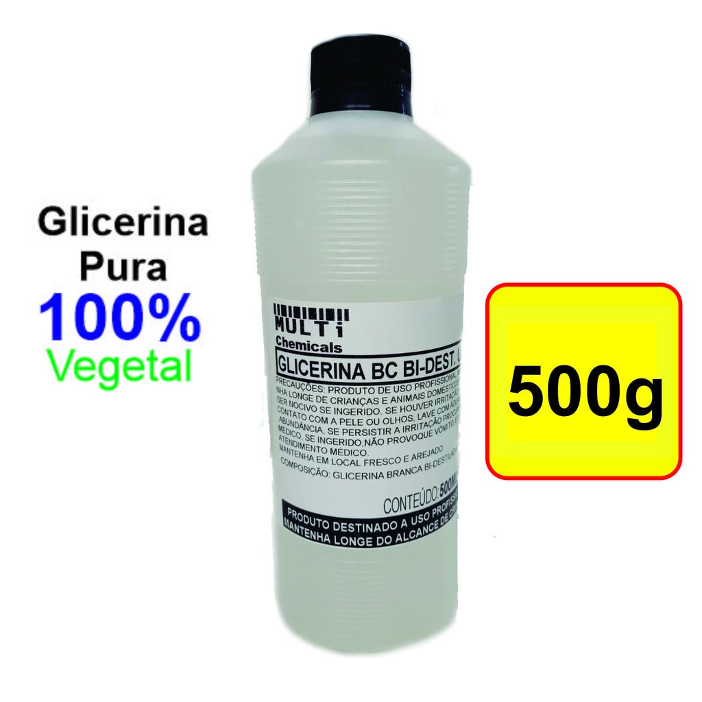 Master Vapor - Glicerina Vegetal Bidestilada USP