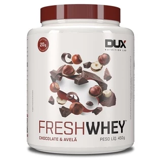 Fresh Whey Protein 450g - Dux Nutrition Chocolate e Avelã - Entrega Rápida!
