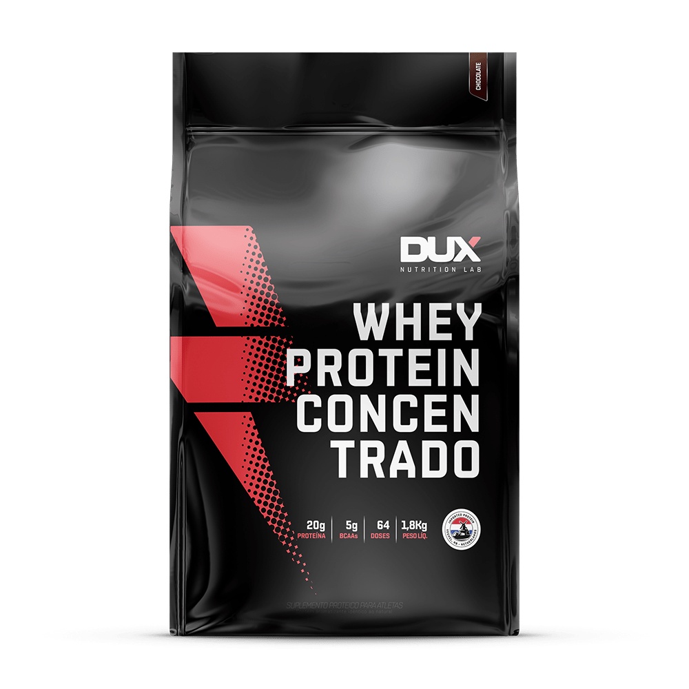 Dux Whey Protein Concentrado Dux Refil 1,8kg