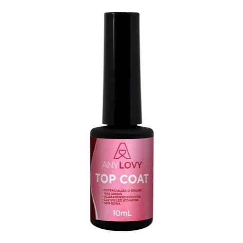 Anylovy Kit Preparadores Gel Pink Nude Led Uv Top Coat Regulador