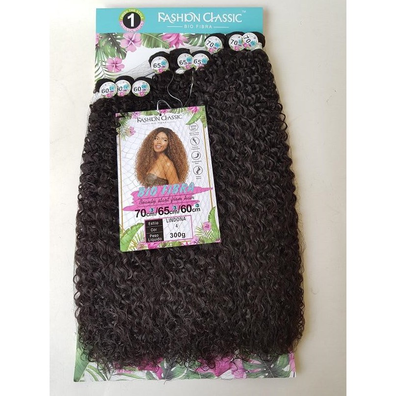 JX HAIR Cabelo Cacheado Loose Curly Braid Crochet / Bio 100% Fibra Macio  70cm 180g 3x