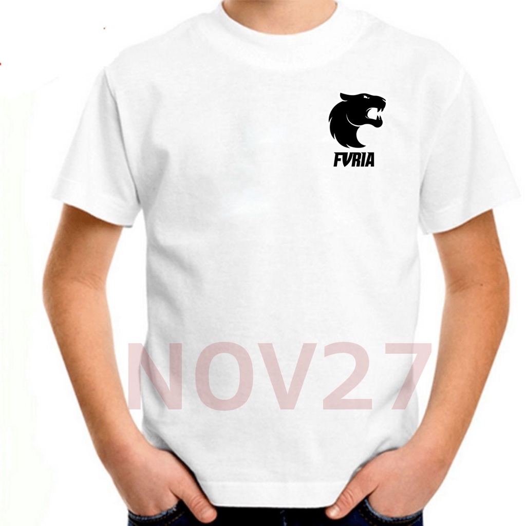 Camisa Camiseta Infantil FURIA CSGO CS-GO Counter Strike Mibr Imperial ...