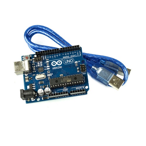Arduino uno r3 dip atmega328p atmega328 com cabo usb faz a boa 