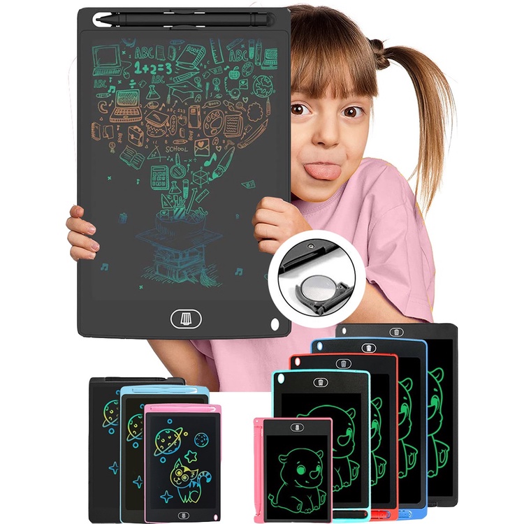 Tablet Infantil Lousa para Desenho Educativo Digital | Shopee Brasil