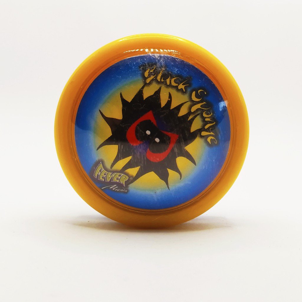 Yoyo Fever Black Sponge Profissional Eixo Fixo Original + 3 cordas