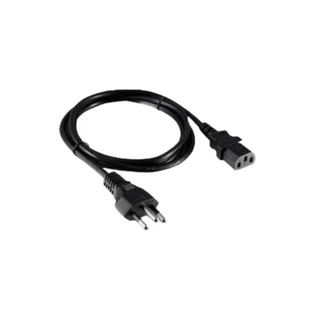 Cabo de Força Pc AC Tripolar 3x1,00 mm Plug 10 Amp 1.5 metros