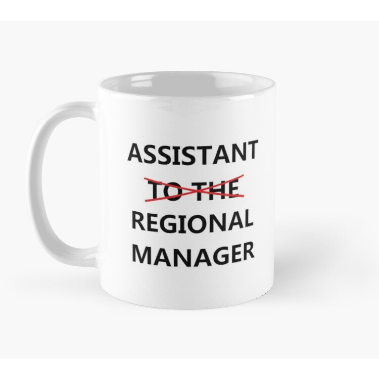 Tazza The Office 'Assistant To The Regional Manager' - Merchandising Ufficiale Dunder Mifflin 325 Ml