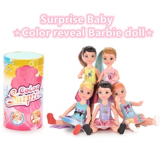 Barbie Cor Boneca Revelar Com 7 Surpresa: Água Revelares Da Olhar & Creates  Mudança De Na Cara Cabelo Do Bebê Casa De Jogo De Brinquedo De Presente De  Aniversário na Americanas Empresas