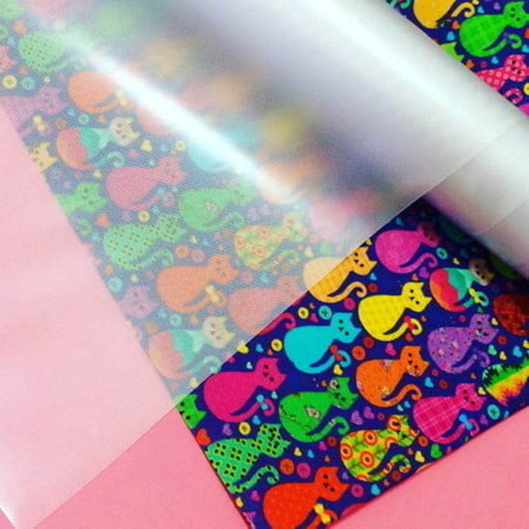 Rolo De Adesivo Vinil Transparente Fosco 21cm Laminação Frio Bobina x ...