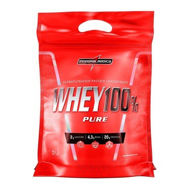 Whey 100% 1,8Kg Refil Integralmédica