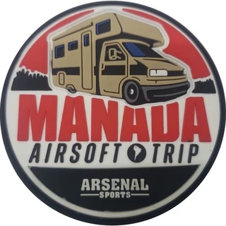 Manada na Estrada Airsoft Trip Patches - Ponto militar