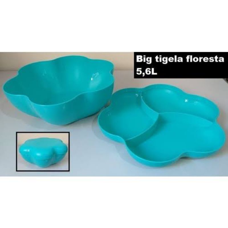 Tupperware Big Tigela Floresta 5,6 litros Coral - Comprar Tupperware  Online? Wareshop - Loja Mundo Tupperware