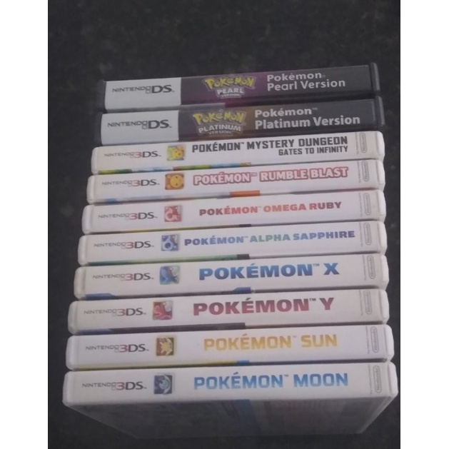 Jogos nintendo 3ds pokemon