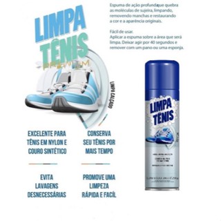 Spray store limpa tenis