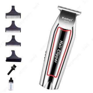 Máquina Cortar Kemei Acabamento Profissional Sem Fio Km-032 BIVOLT+NF