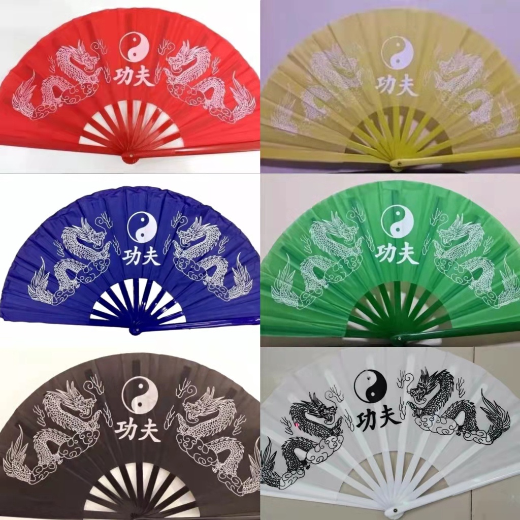 Leque Oriental Grande Dança Kung Fu Tai Chi Chuan