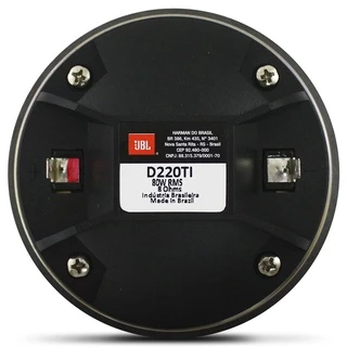 Driver Jbl Selenium 80w Rms D-220TI 8 Ohms Titânio Profissional 160w Pico Peça