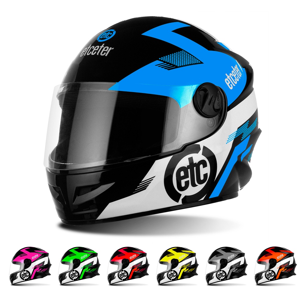 Capacete Infantil Moto Menino e Menina Etceter Liberty For Kids Fechado ...