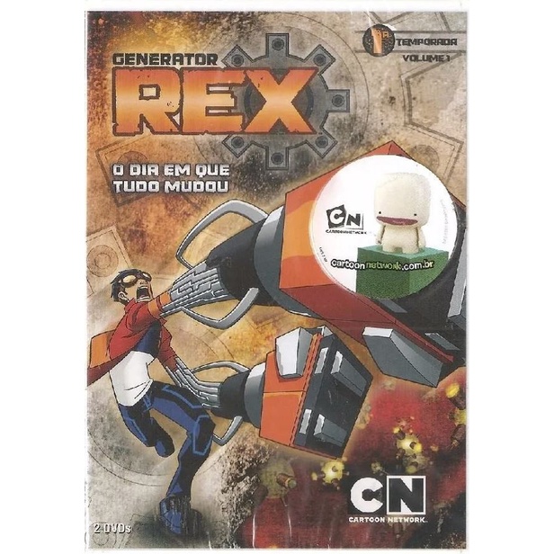 Dvd Generator Rex - O Dia Que Tudo Mudou 1 Temp Vol.1 -2dvds