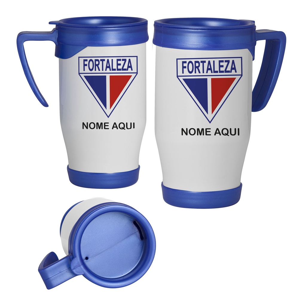 Copo Semi Térmico Personalizado Fortaleza - com seu nome | Shopee Brasil