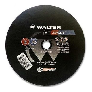 Disco De Corte 9 X 5/64 X 7/8 Zipcut 11t092 - Walter