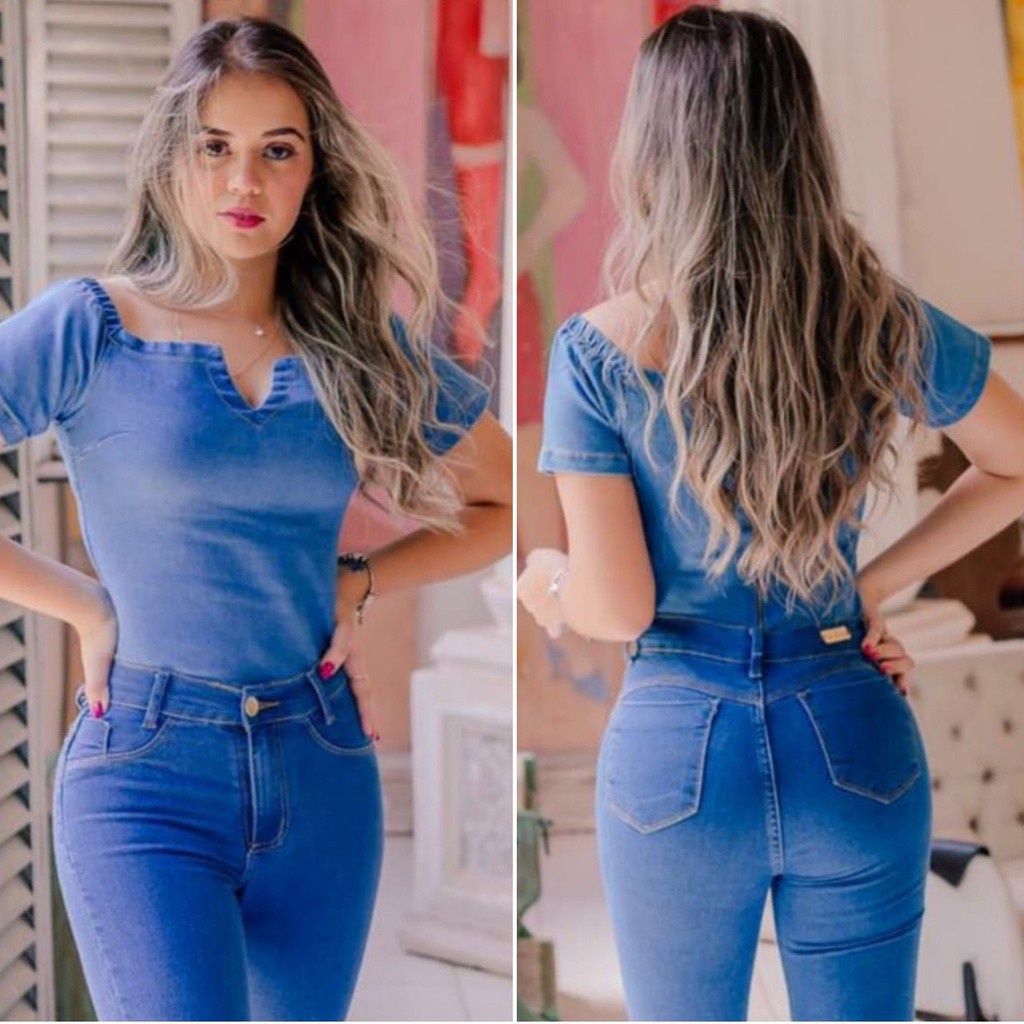 Blusinha store feminina jeans