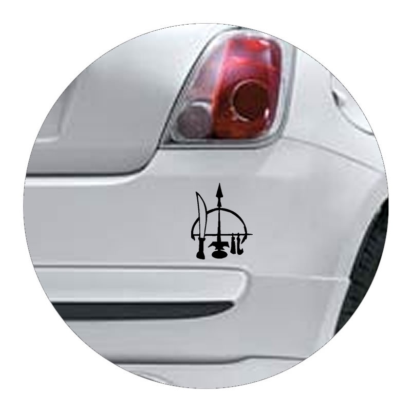 Adesivo Estratto Arcobaleno Simbolo Della Pace - Foto 2