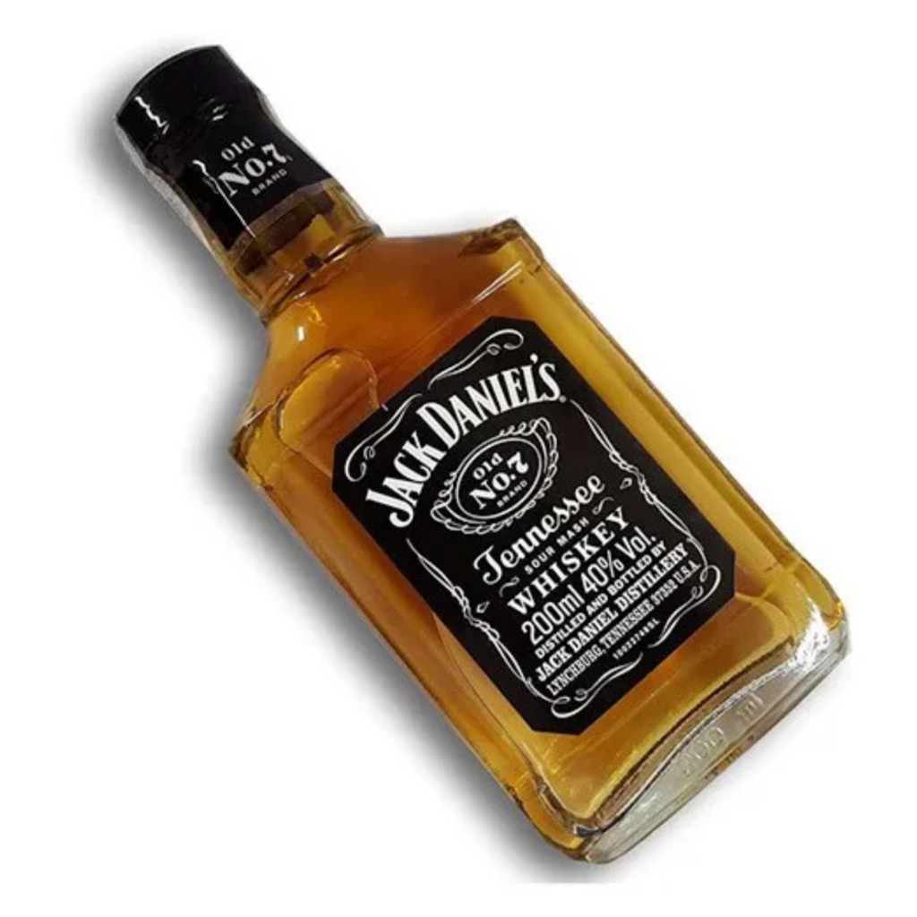 Mini garrafa Whisky Jack Daniels 200ml | Shopee Brasil