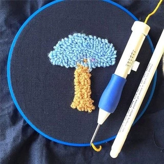 Agulha Mágica De Artesanato Para Bordar Ponto Russo Bordado em Oferta na Shopee