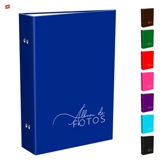 Álbum Para 200 Fotos 10x15cm - Estampas Diversas Entrega 24h escolha na hora da compra 8 cores lisos em Oferta na Shopee