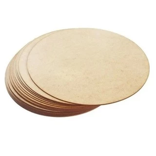 1 Madeira de MDF para Supla Mesa Posta 35cm 3mm Corte a Laser Souspla Lixada pronta pra uso