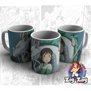 As Viagens de Chihiro - Caneca Personalizada - Spirited Away