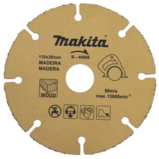 Disco Diamantado de Tungstenio 110MM Para Madeira Makita