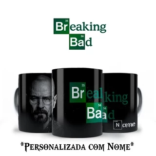 Caneca Breaking bad Walter white com Nome