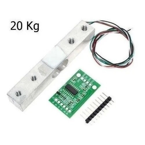 Célula Sensor De Carga Até 20kg + Placa Controladora Hx711.. [ Código 95 ]
