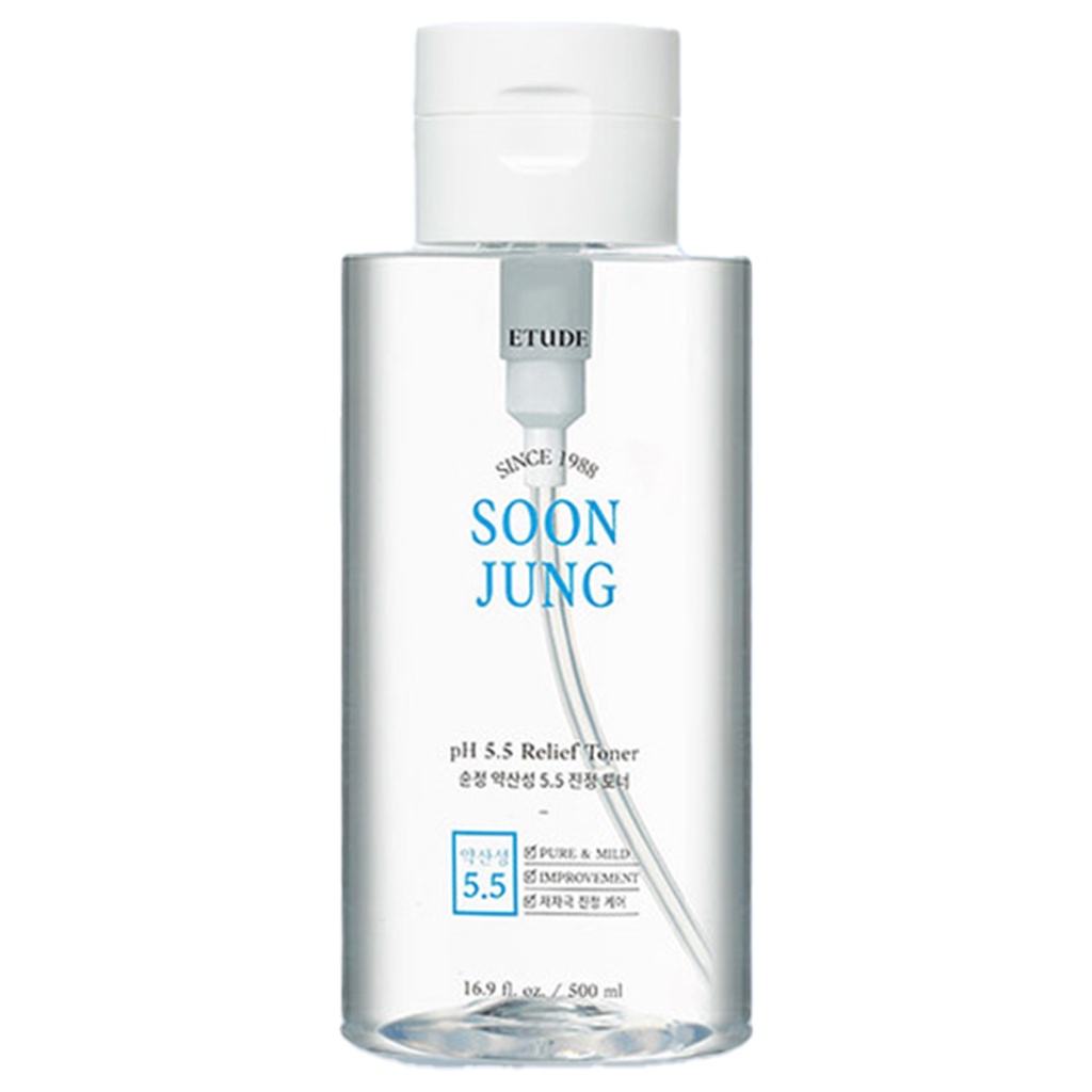 etude house soon jung ph 5.5 relief toner 500ml Shopee Brasil