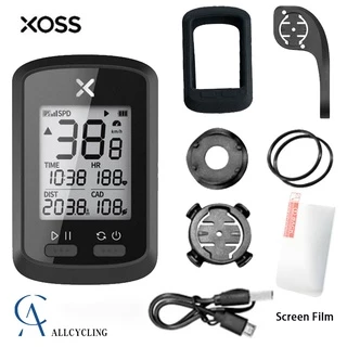 XOSS G + Computador De Bicicleta Velocímetro GPS Sem Fio Odômetro À Prova D