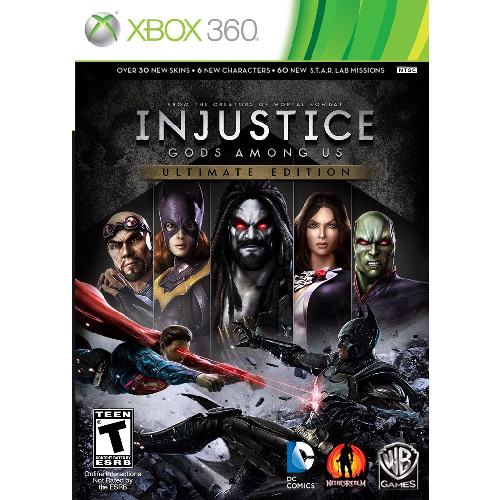 Injustice Gods Among Us Ultimate Edition Xbox 360