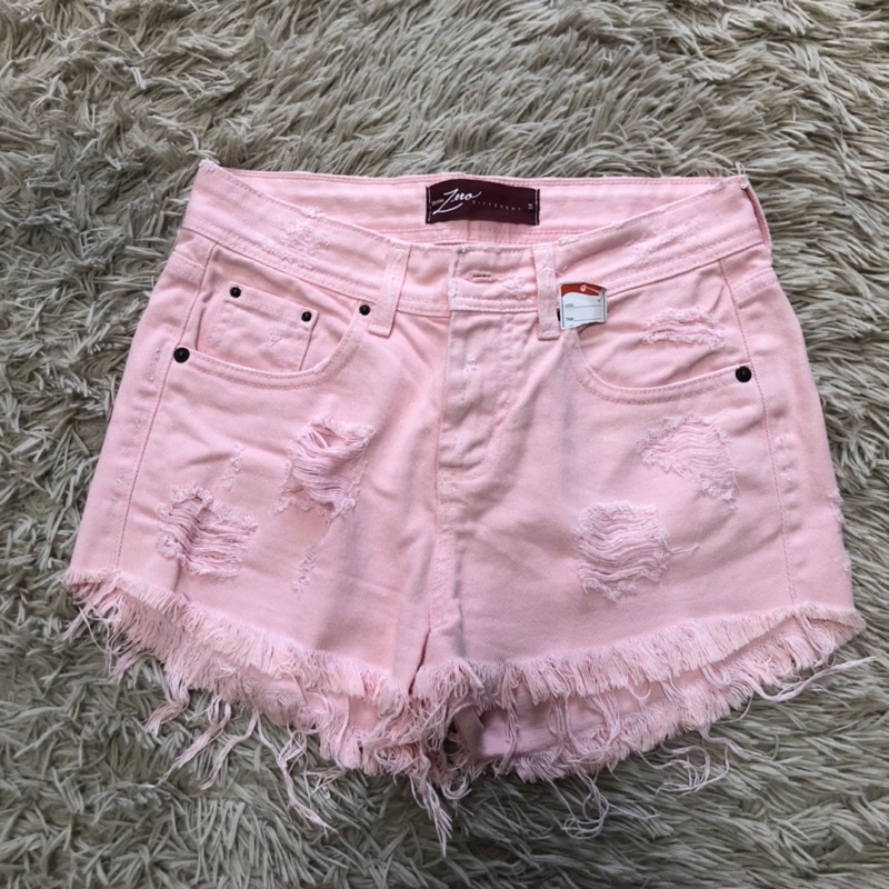 Short best sale jeans rosa