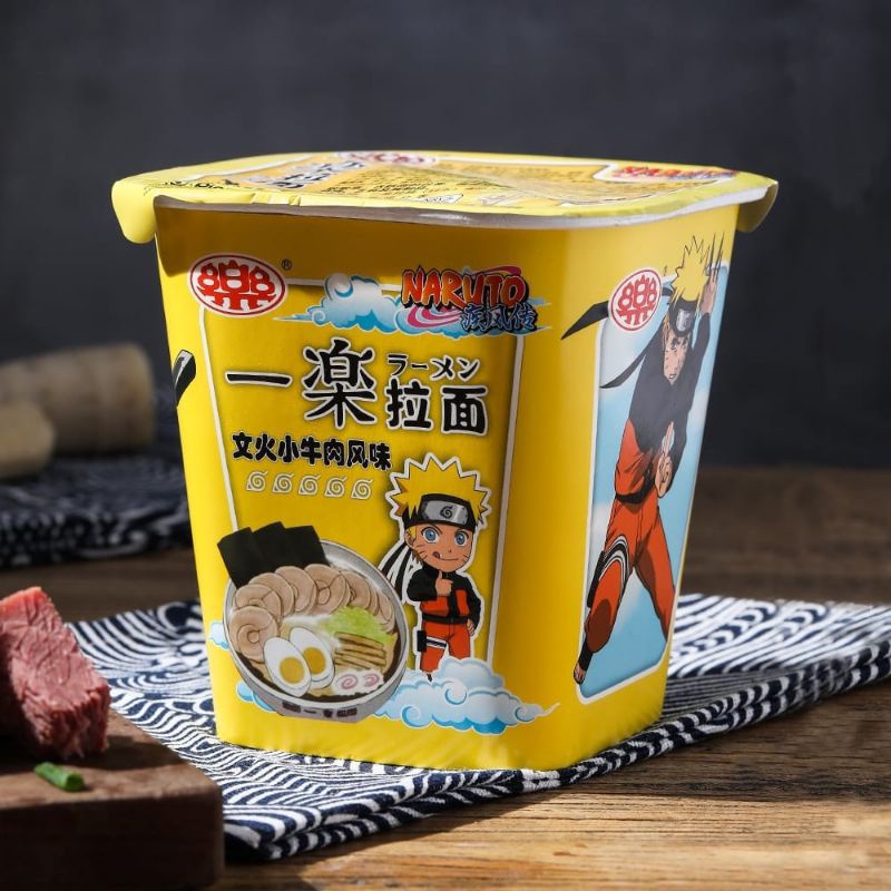 Lamen Miojo instantâneo Naruto Sabor Carne De Vitela Ed limitada ...