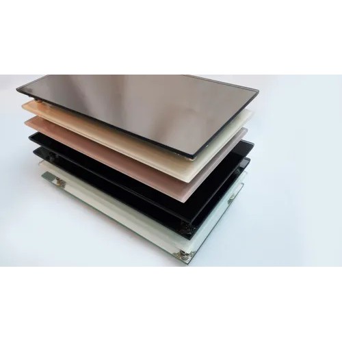 Bandeja de Vidro Decorativa Lavabo Banheiro Sala 20x10cm Diversas Cores