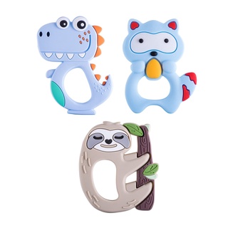 Mordedor Silicone Infantil Divertido Bebê Menina e Menino Pimpolho