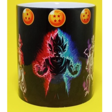 Caneca Personalizada Dragon Ball Goku Super Saiyajin Blue - Estampendo