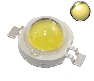Led Chip 1w - Branco Quente 3000-3500k