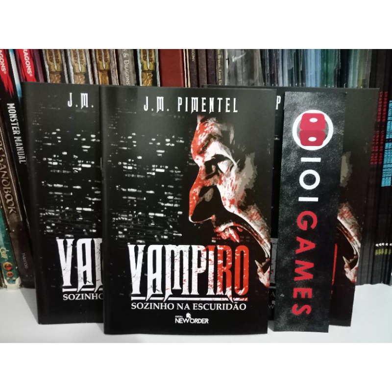 Vampiro Sozinho na Escuridão - Livro Jogo RPG Solo e Cooperativo